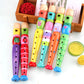 Wooden 1Pc Cartoon Flute - 6-Hole Musical Toy for Kids