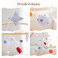 Rocket Wooden Crib Mobile Newborn Sensory Toys Soothing