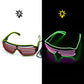 Glasses Glowing LED Luminous Neon Sunglasses for Christmas Party Prop