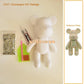 Diamond Painting Kit 5D Full Drill Crystal Bear Doll Christmas 2025 DIY Rhinestone Mosaic Sparkling Household Decor Gift