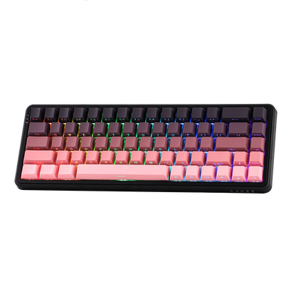 Mechanical Keyboard 68Key Cordless Bluetooth RGB Hall Effect