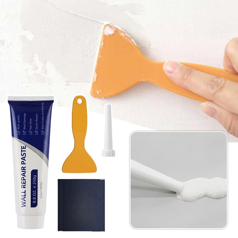 Wall Repair Paste 250g - Multi-Functional Fast-Dry Patch Kit, Simple-To-Use, Strong Adhesion | Fall 2026 DIY Trend