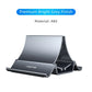 Laptop Vertical Stand with Silicone Grip - Dual Device Holder for MacBook & Tablet, Heat Dissipation,