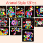 DIY Creative Magic Transfer Painting Craft Kit for Kids - Educational Arts & Crafts Learning Toy, Cartoon Drawing Fun  20x17cm (7.8x6.6 inch)