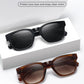 UV400 gradient lenses, vintage style, travel and beach – Retro square unisex sunglasses