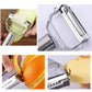 Multifunctional Stainless Steel Kitchen Peeler - Sturdy Vegetable and Fruit Slicer for Simple Household Use