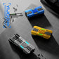 Push Luminous Slider Metal Fidget Toy EDC Stress Relief