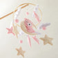 Crib Wooden Mobile Felt Bear Musical Newborn Sensory Toys