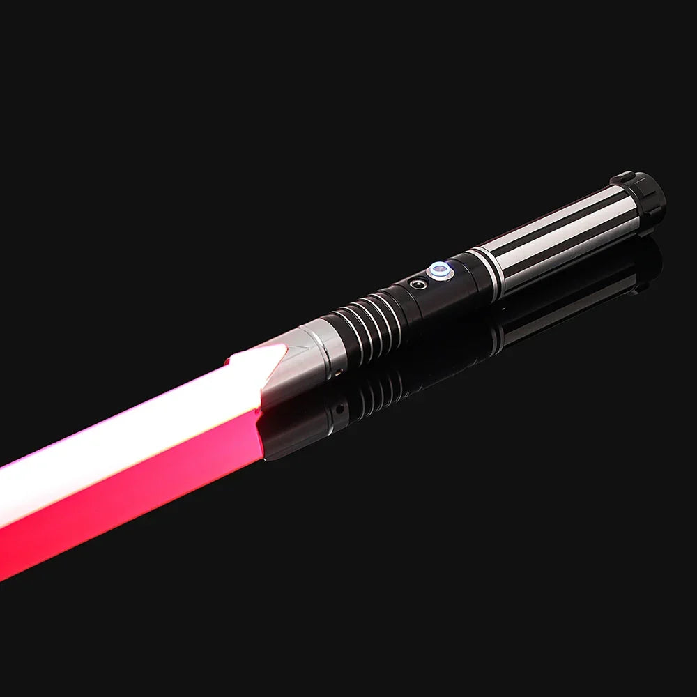 Lightsaber RGB Metal Hilt Sword Toy Cosplay 2025 Collectible Prop Battery-Powered Flashing LED Gift