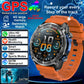 GPS Smartwatch 5ATM Water-Resistant Rugged Military Outdoor Watch Fall 2025 Offline Maps All-Day Battery