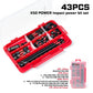 Impact Screwdriver Bits Kit Magnetic Case S2 Alloy Steel 50 to 79 Pcs with Bit Holder and Nut Driver Fall 2025 Gift