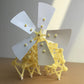 Wind Powered Robot Kit DIY Bionic Walking Toy STEM Experiment Summer 2025 Hands On Non Motor-Driven Gift