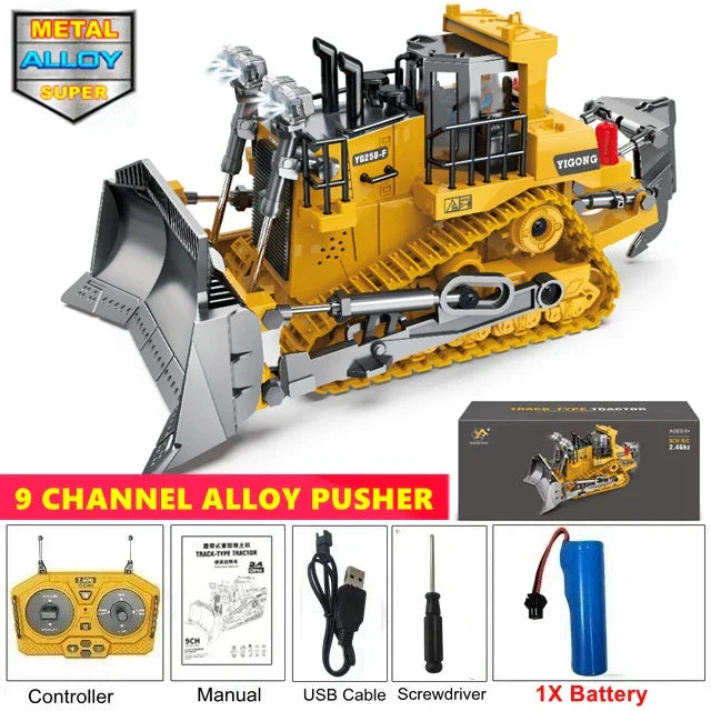 Remote2025 Edition Control Excavator Toy 4WD Construction Vehicle Battery Included Kids Gift Fall