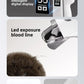USB-C Battery-Powered Dog Cat Trimmer 2026 – 2-in-1 Pet Nail Clipper & Grinder with LED Blood Line Light
