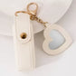 Free 1+1 Birkin Inspired Mini Hand Bag - Mini Leather Lipstick Bag Charm Keychain