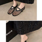 Women Breathable Mesh Ballet Flats - Strappy Round Toe