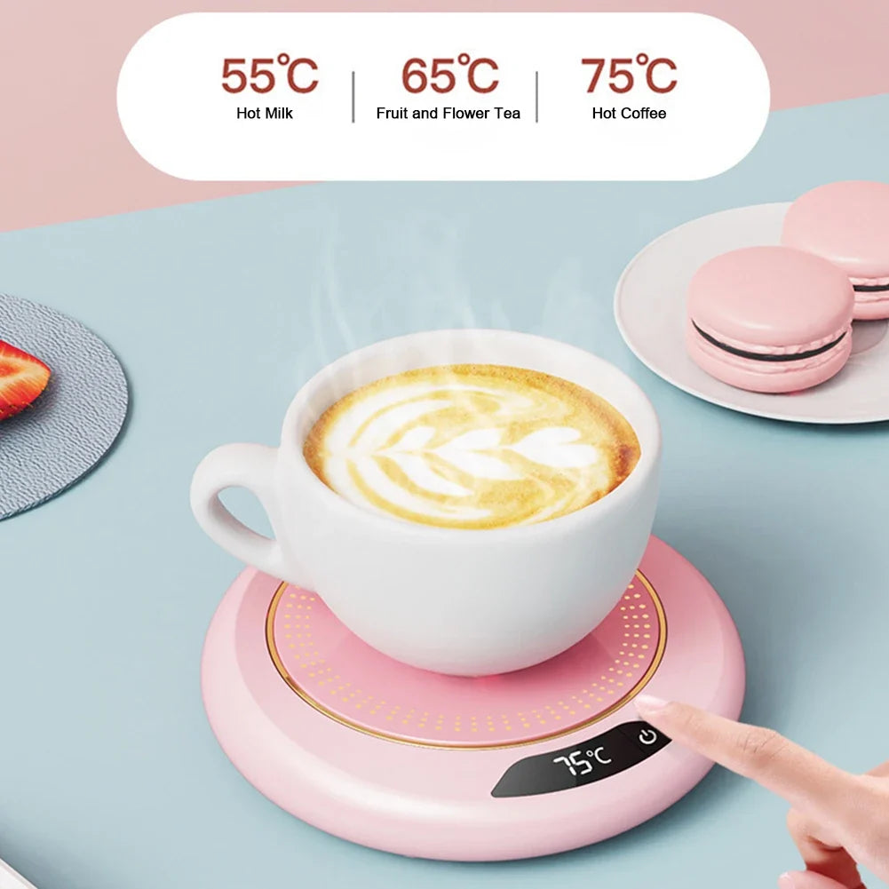 Cup Usb Warmer Thermostatic Mug Heater 3 Temperature