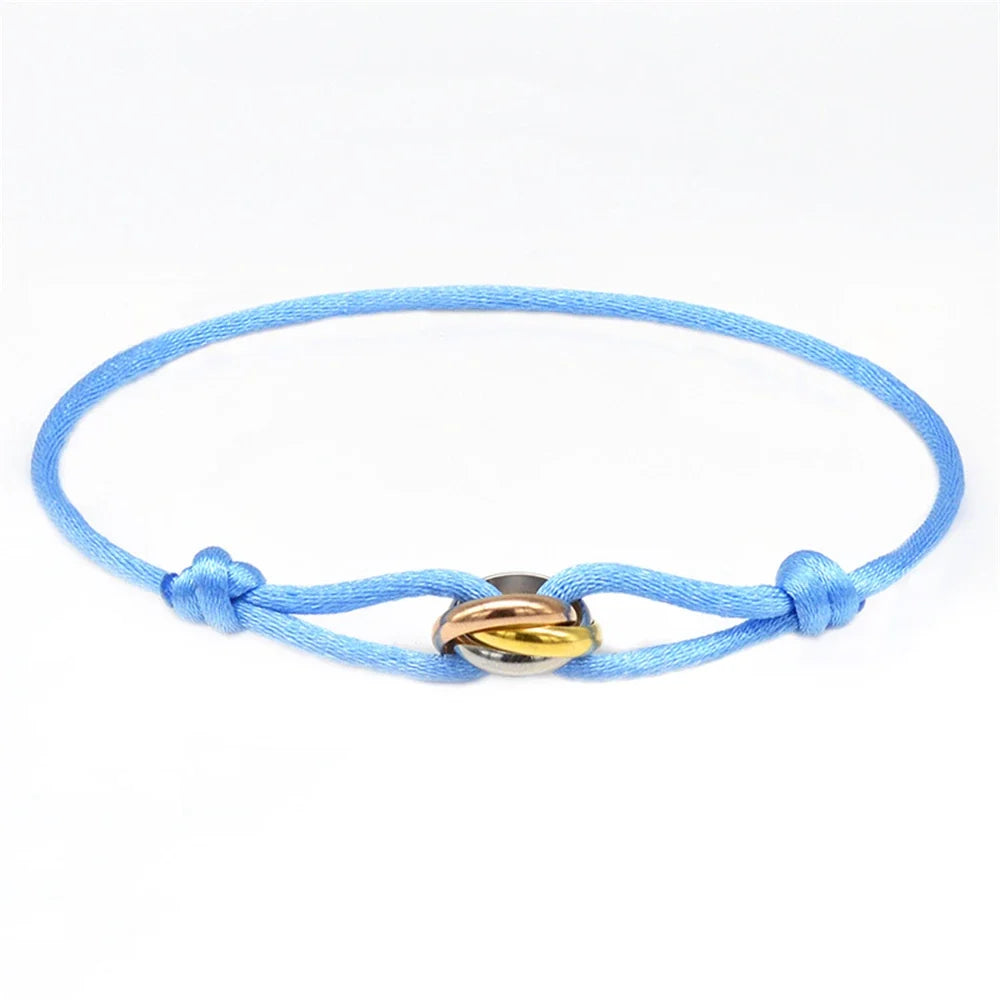 Bracelet Rope Chain Wrap Bracelet Flexible Unisex Jewelry 3 Metal Buckle Fall 2026 Trend Gift