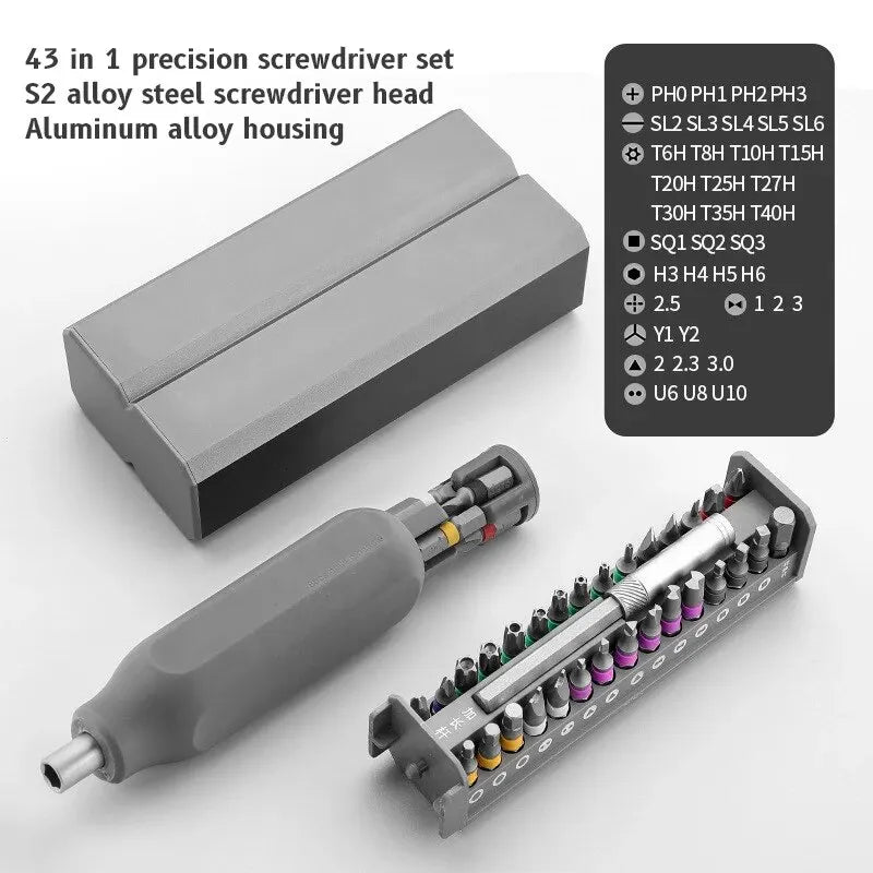 Accurate Screwdriver Kit Magnetic Electronics Repair Kit With Torx And Phillips Bits For Phones Fall 2025 Gift Idea