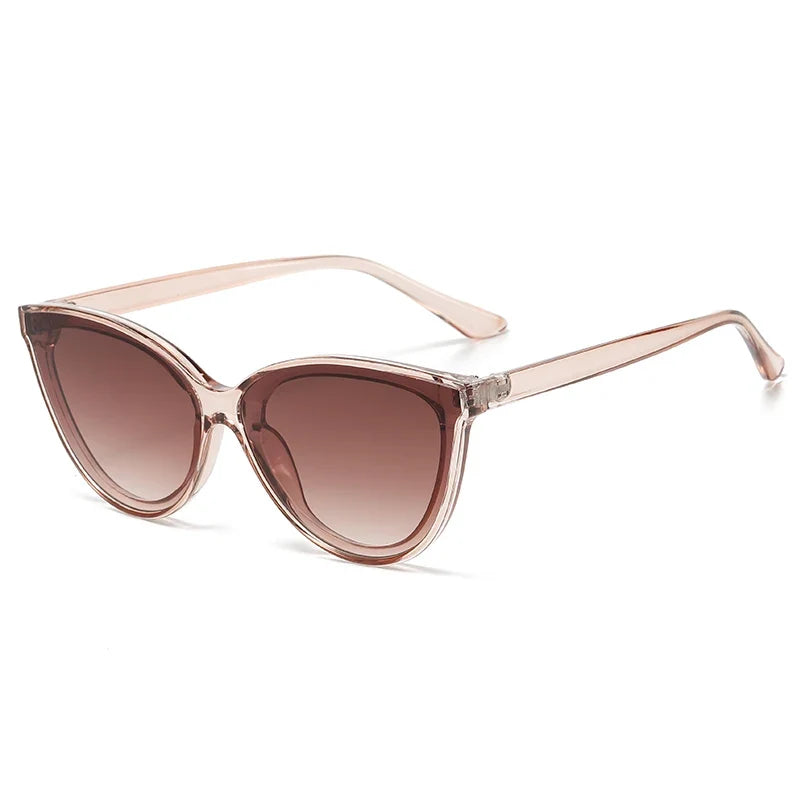 Eye Cat Sunglasses Large Frame Retro Minimalist Gradient UV400 Summer 2026 Fashion Gift Idea