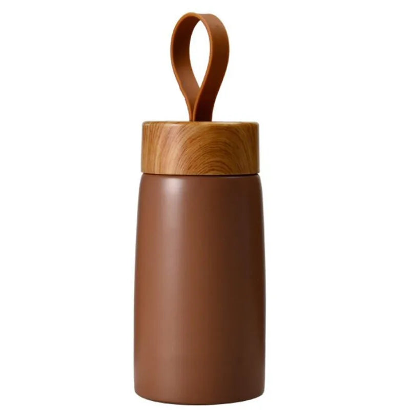 260ml Insulated Coffee Mug - 304 Stainless Steel Travel Tumbler, Travel-Friendly Thermal Flask for Hot Drinks, Mini Water Bottle