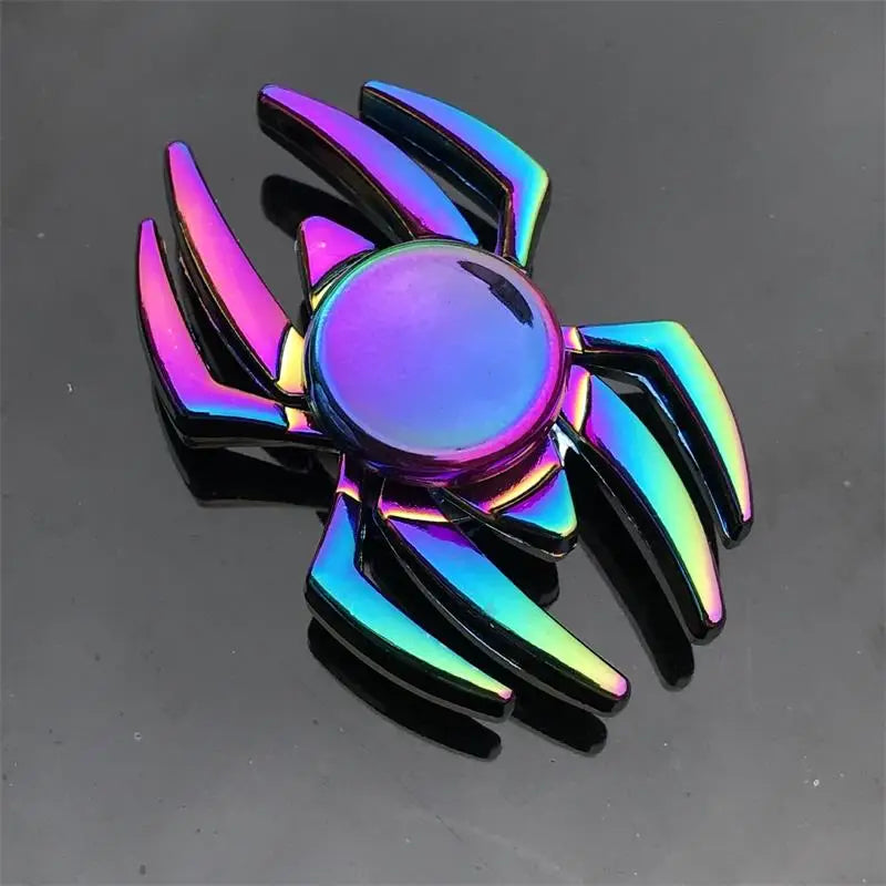 Spinner Fidget Metal Toy Rainbow Spinner R118 60mm Stress Relief for Adults and Kids