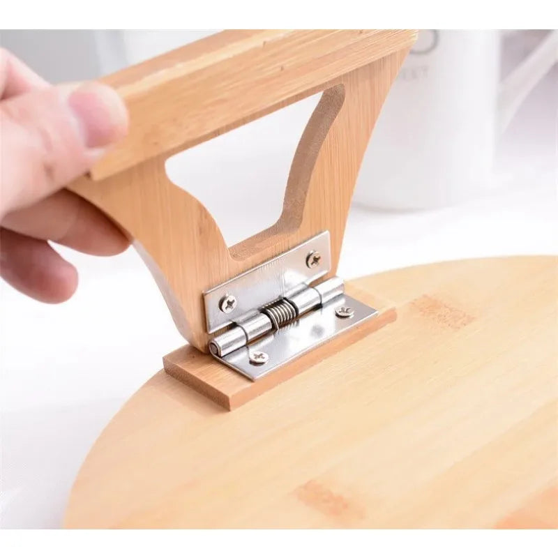 Bamboo Sofa Arm Tray Travel-Friendly Couch Armrest Snack Holder