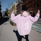 Oversized Women’s Hoodie - Back Print, Cotton, Regular