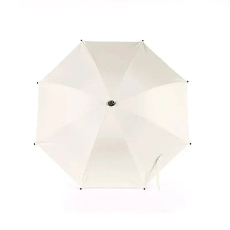 Stroller Umbrella 360 Degree Flexible Sunshade Canopy Summer 2025 UV Rain Protection Water-Resistant Travel-Friendly