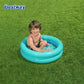 Inflatable Backyard Swimming Pool for Kids, 8ft Travel-Friendly Summer Play Pool with Sturdy PVC and Bright Colors