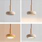 LED Japandi Pendant Lamp Yellow Stone Wabi Sabi Ambient Design