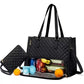 Lunch Insulated Bag Black Shoulder Laptop Bag 2-in-1 Large Capacity Back to School 2026 Gift