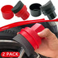 Wheel Car Polishing Sponge Brush Curved Tire Cleaner Contour Dressing Applicator 2 Pack Fall 2025 Gift