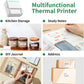 Travel-Friendly Mini Thermal Label Printer for Android iOS - Inkless Pocket Printer, Household Office Use