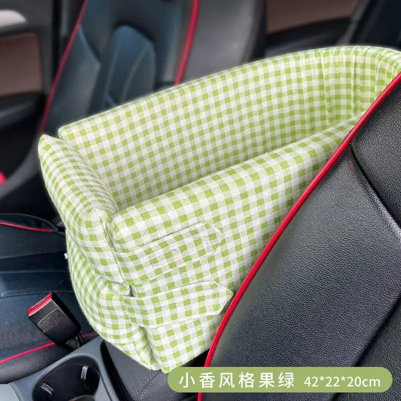 Dog Car Seat Travel-Friendly Carrier Bed Booster Seat Road Trip 2025 Travel Safety Cozy Sturdy Pet