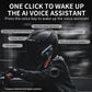 Water-Resistant Hands-Free Call Music Speaker Universal Fit 2026 – Bluetooth 5.3 Motorcycle Helmet Headset Y10