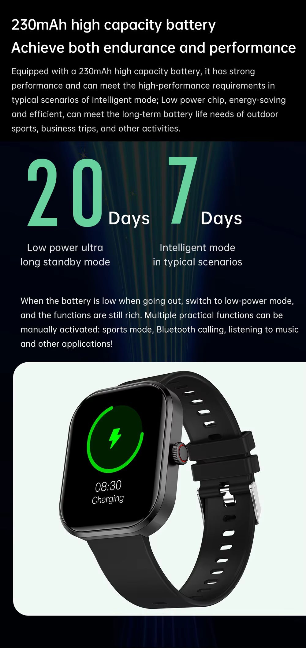 Health 2025 Smartwatch BP+ECG+HRV+BG Monitor with SpO2, Heart Rate, Sleep & Fitness Tracking