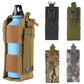 Bottle Water Holster Pouch MOLLE Compatible Waist Bag For Outdoor Hiking Hunting Travel Fall 2025 Hands Free Hydration