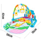 Play Baby Gym Piano Activity Mat With Hanging Toys Newborn Early Education Fall 2025 Sensory Motor Skill Gift