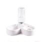 1Pcs Double Dog and Cat Bowl Kit for Compact Pets