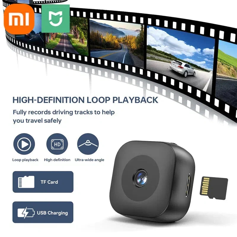Mini HD Security Camera WiFi Remote Monitor 1080P Night Vision Motion Detection Smart Household Fall 2025 Gift