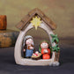 Figurines Nativity 12-Piece Lighted Holy Family Scene For Christmas Tabletop Decor 2025 Trend