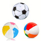 Beach Inflatable Ball 12/16 Rainbow Design for Summer Pool Parties, Water Games, and Outdoor Fun