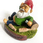 Christmas2026 Edition Ornaments Garden Dwarf Statues Cartoon Gnomes 1 To 2 Pcs Kit Gift Idea Holiday Decor