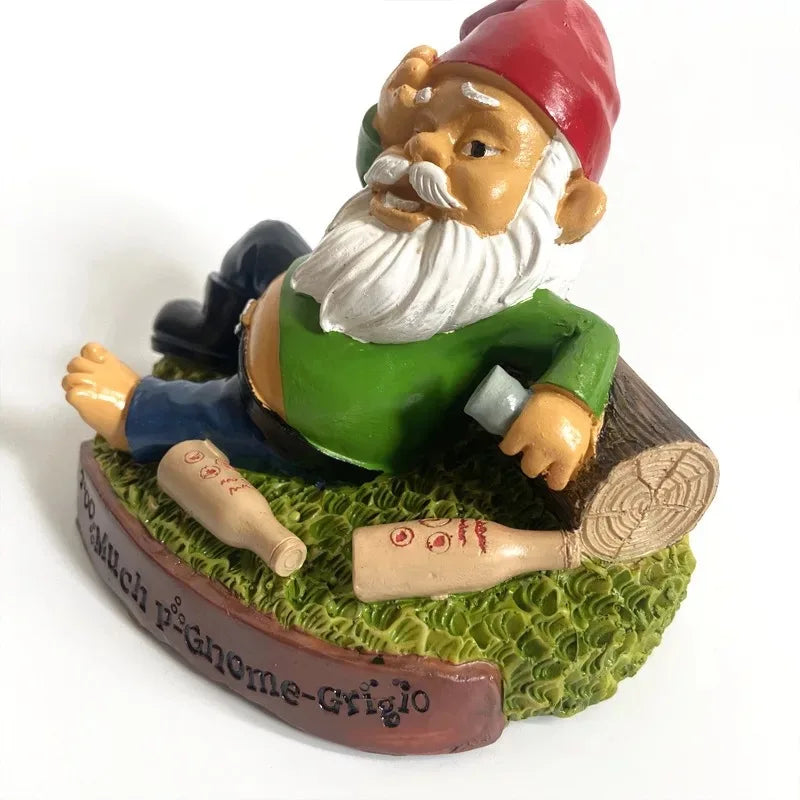 Christmas2026 Edition Ornaments Garden Dwarf Statues Cartoon Gnomes 1 To 2 Pcs Kit Gift Idea Holiday Decor