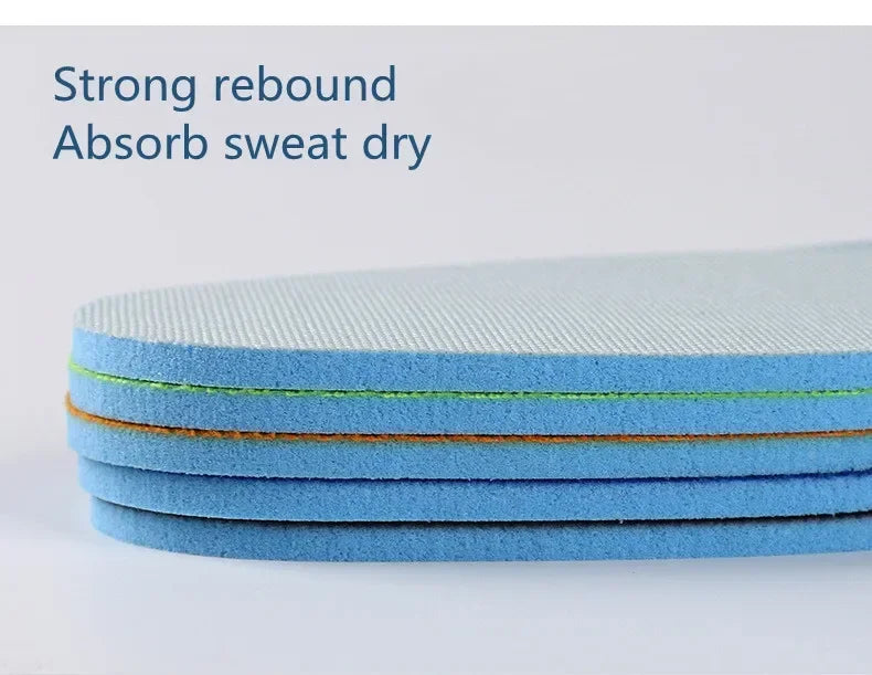 Insoles Sports Breathable Shock Absorbing Anti Slip Cushion for Running Unisex Fall 2026 Odor Control