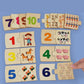Number Wooden Matching Puzzle Toys for Baby Early Education Gift