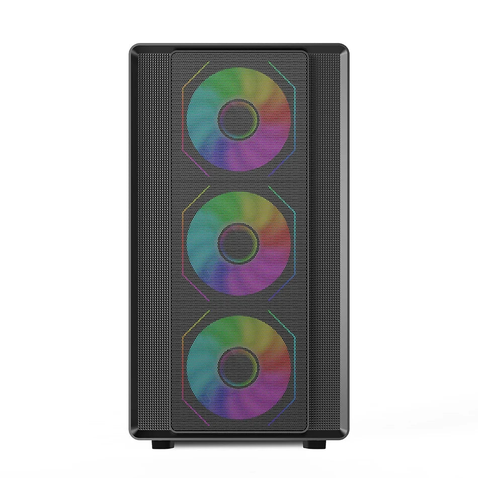 ITX Mini PC Case Tempered Glass 360mm Water Cooling