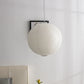 Wabi Japandi Sabi Round Pendant Light E27 LED Hanging Cozy Lamp