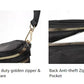 checkered nylon, box shape, travel and daily use – Multi-Use unisex crossbody bum bag